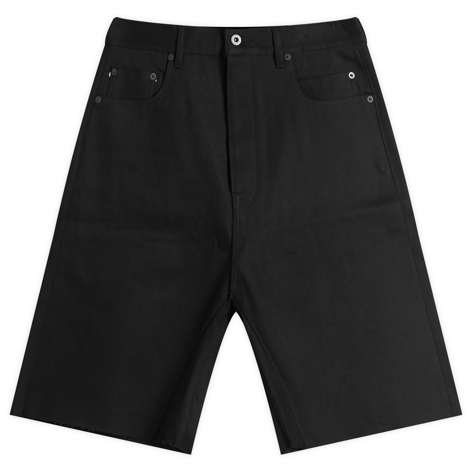 Rick Owens DRKSHDW Geth Cut Off Shorts Black | END. (AR)