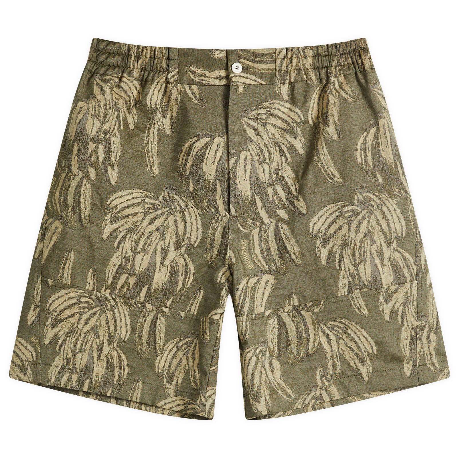 Jacquemus Men’s Banana Jacquard Canvas Shorts Multi