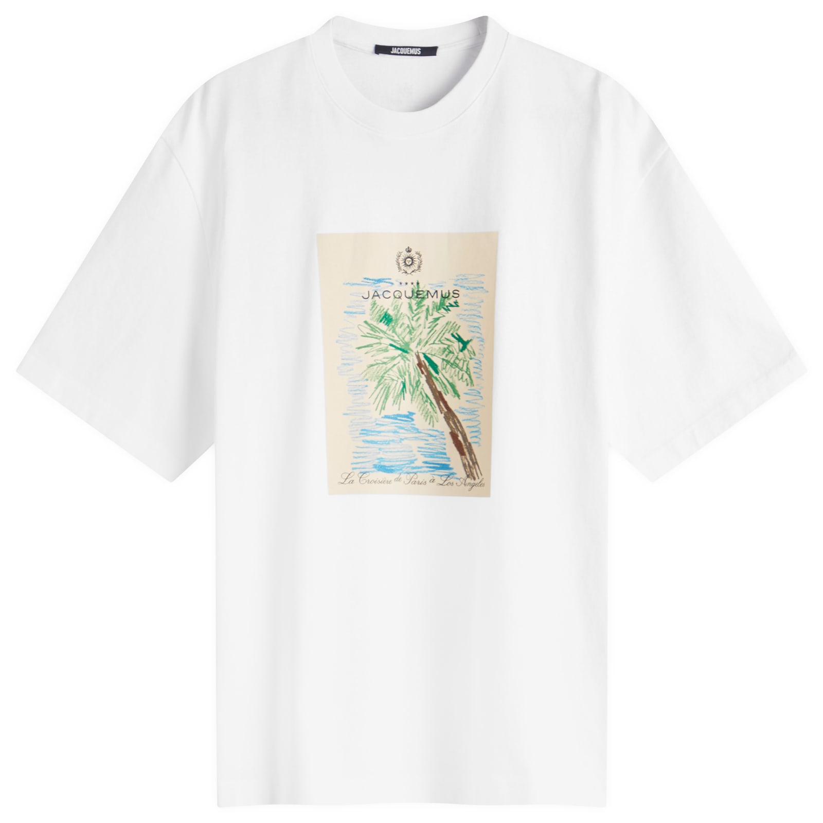 【Jacquemus】アーティ ホテル ロゴ Tシャツ Jacquemus Arty Hotel Logo T-Shirt Arty Hotel White | END. (US)