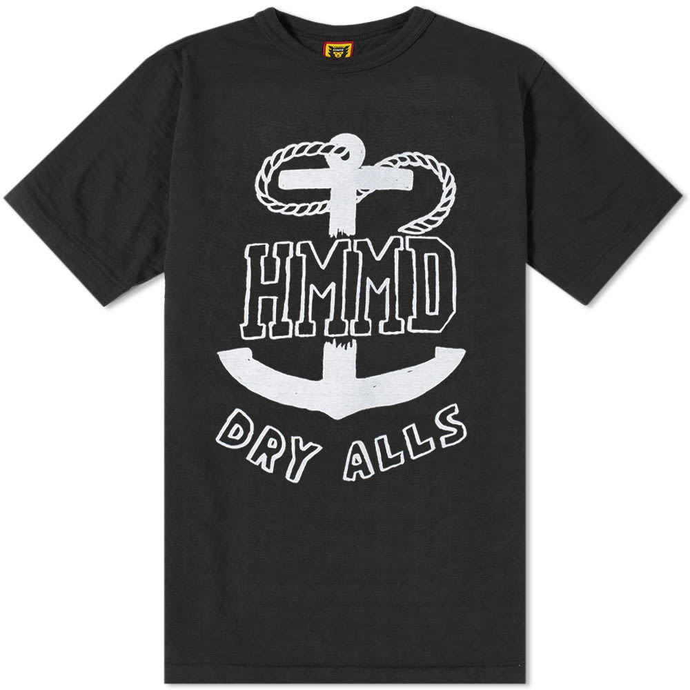 Human Made Anchor Tee Black END. (US)