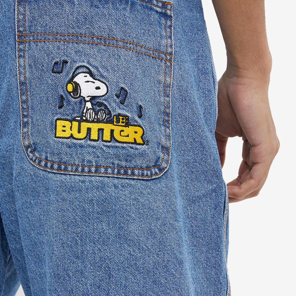 Butter Goods x Peanuts Radio Denim Short Indigo END. (UK)