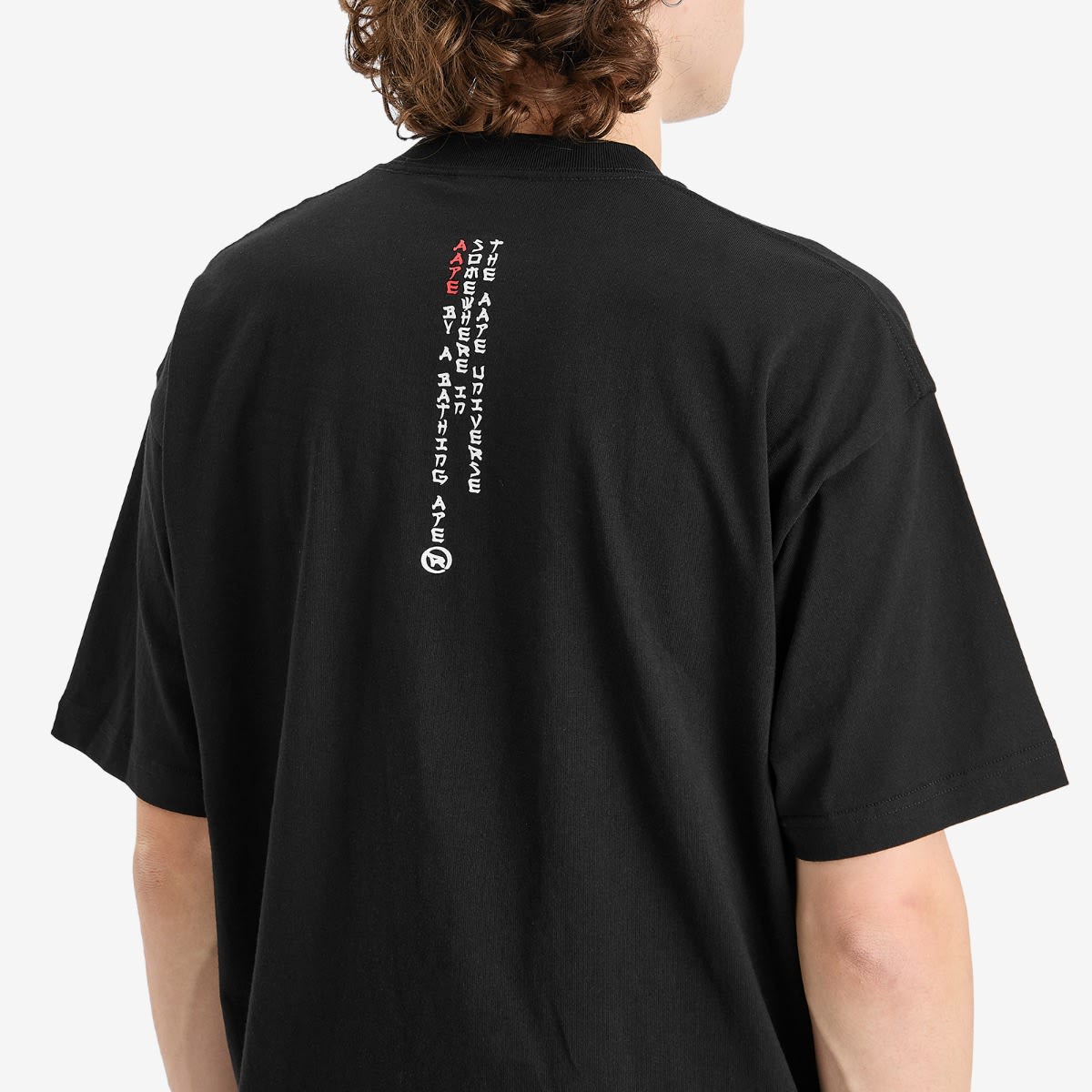 AAPE Japan T-Shirt Black | AAPTEM1637XX-BLK | FOOTY.COM