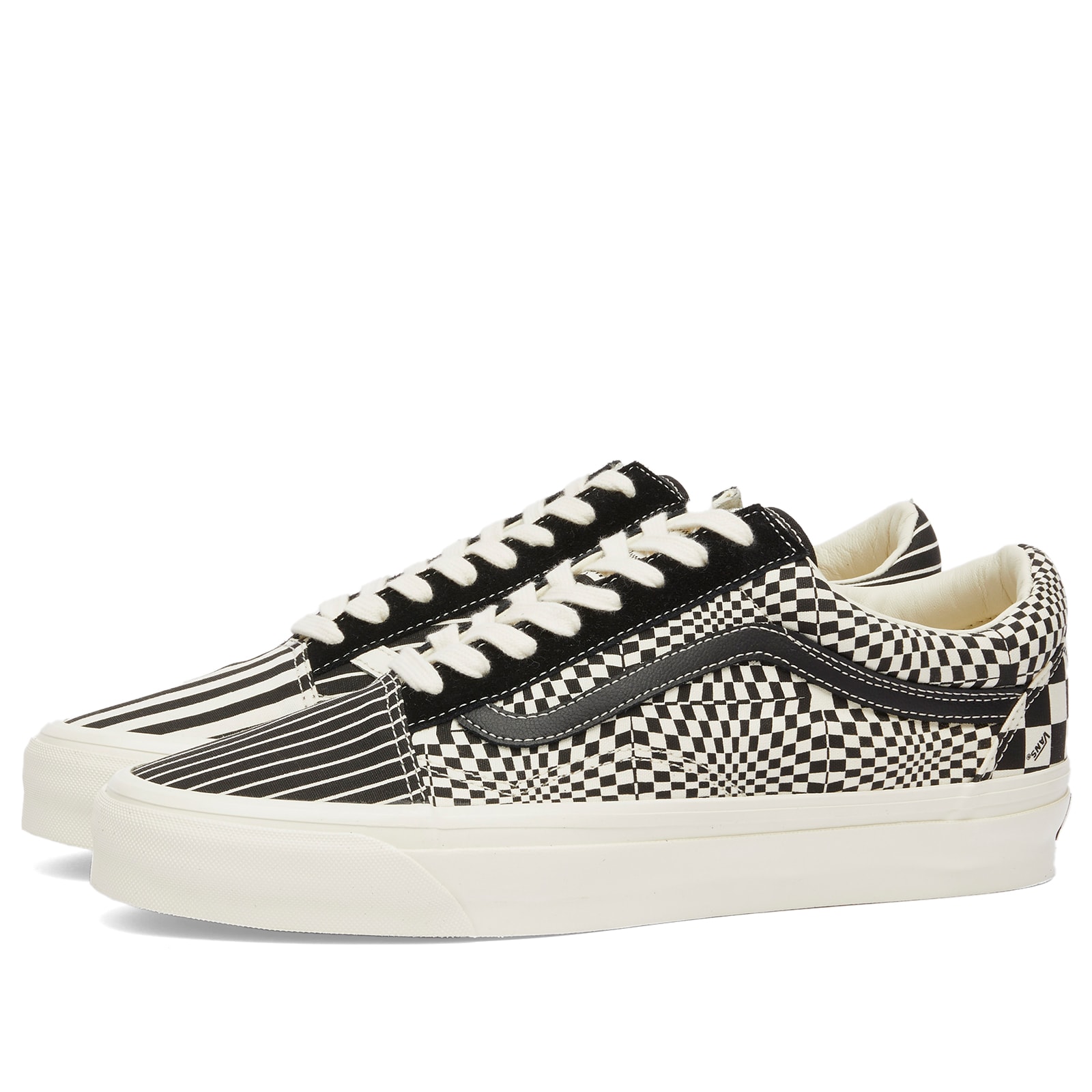 Vans Men's Old Skool 36 Sneakers in Lx Pattern Clash Black - VN000CNGBLK