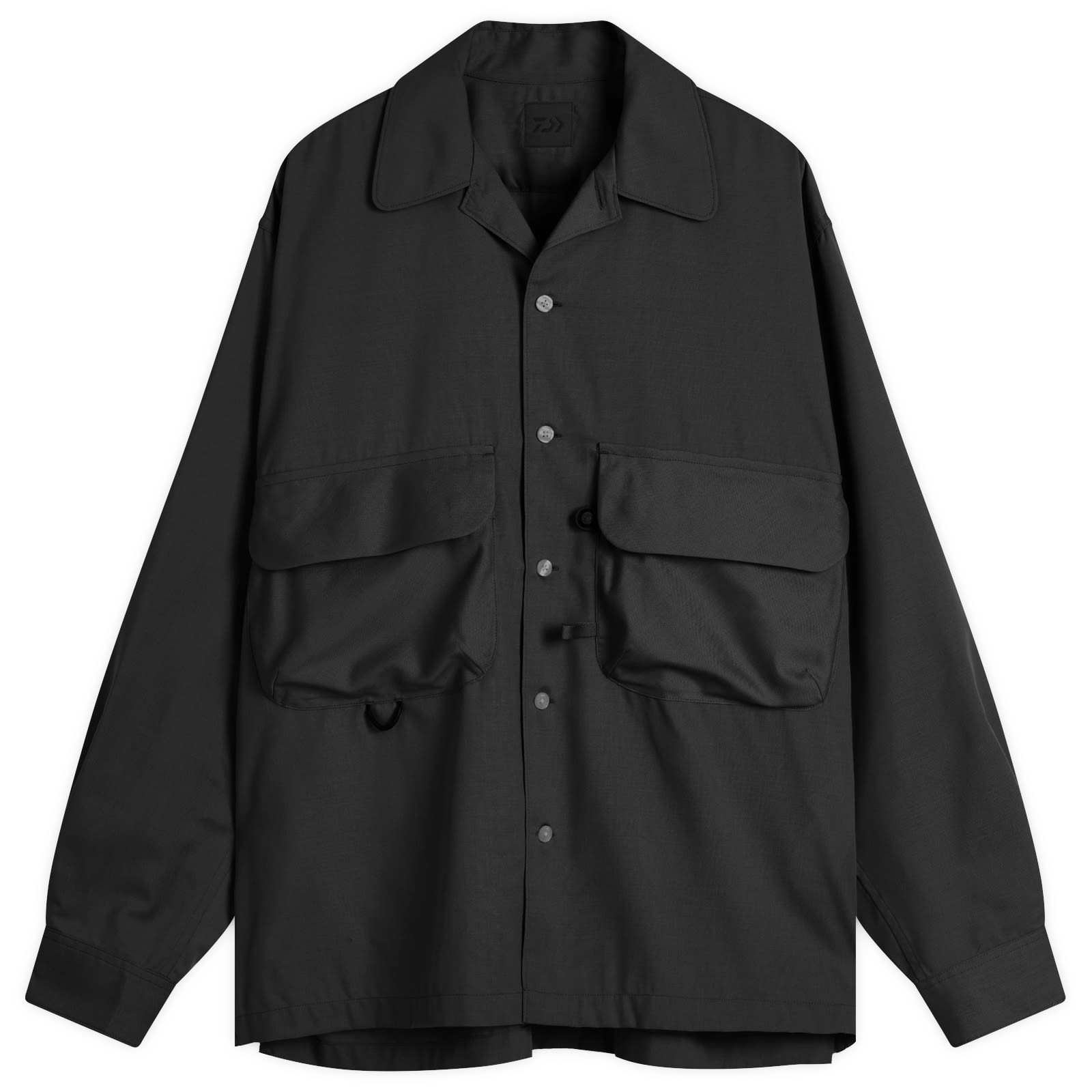 [最終値下]TECH SPORTS OPEN COLLAR SHIRTS S/S DAIWA Tech Sports Open Collar Shirt Black | END. (JP)