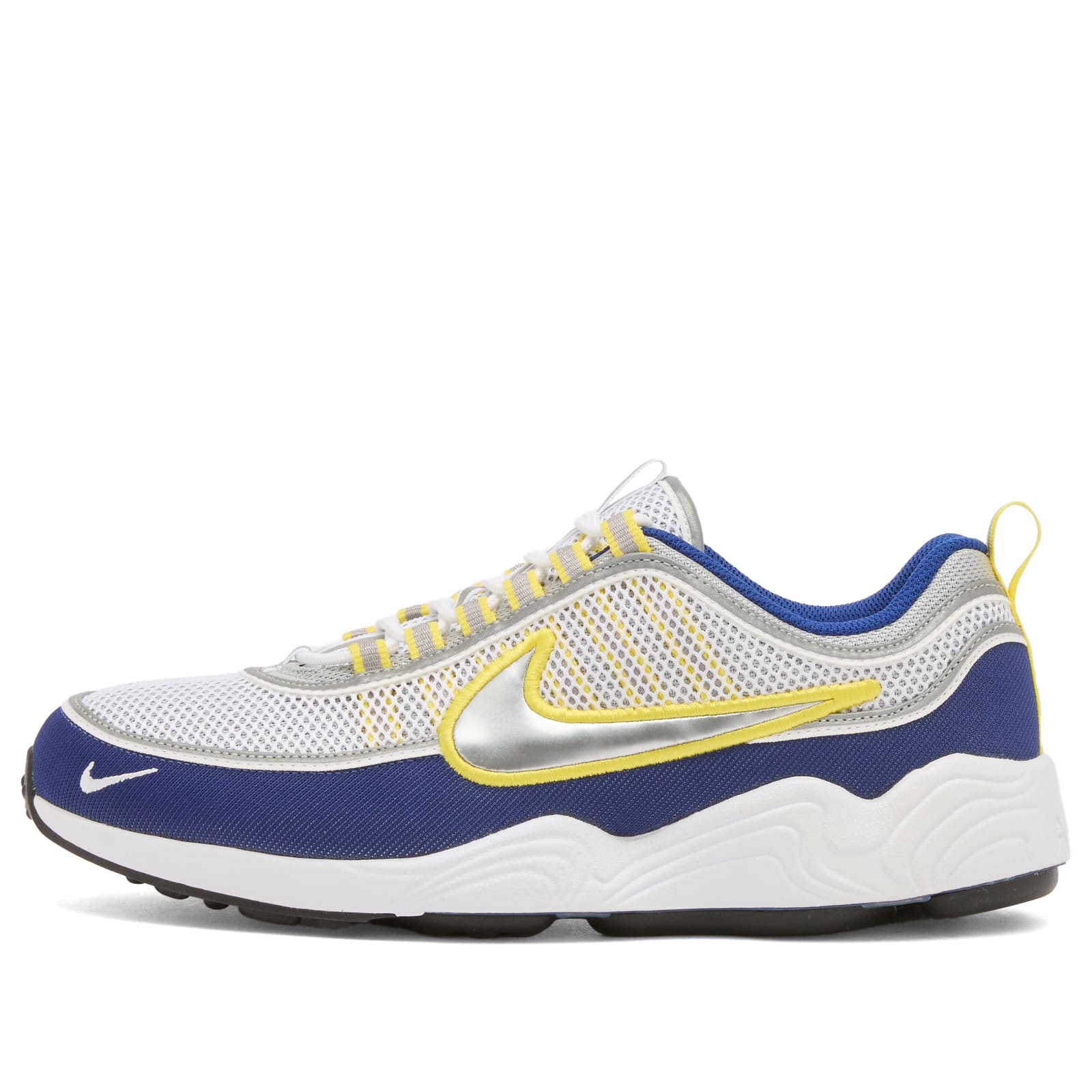 Nike Unisex White/Blue/Yellow Air Zoom Spiridon Sp Sneaker