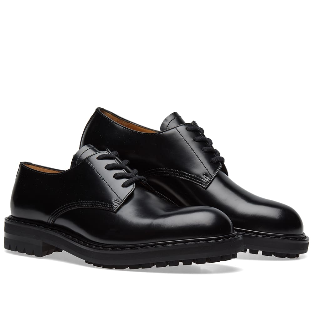 Alexander McQueen Classic Derby Shoe Black | END.