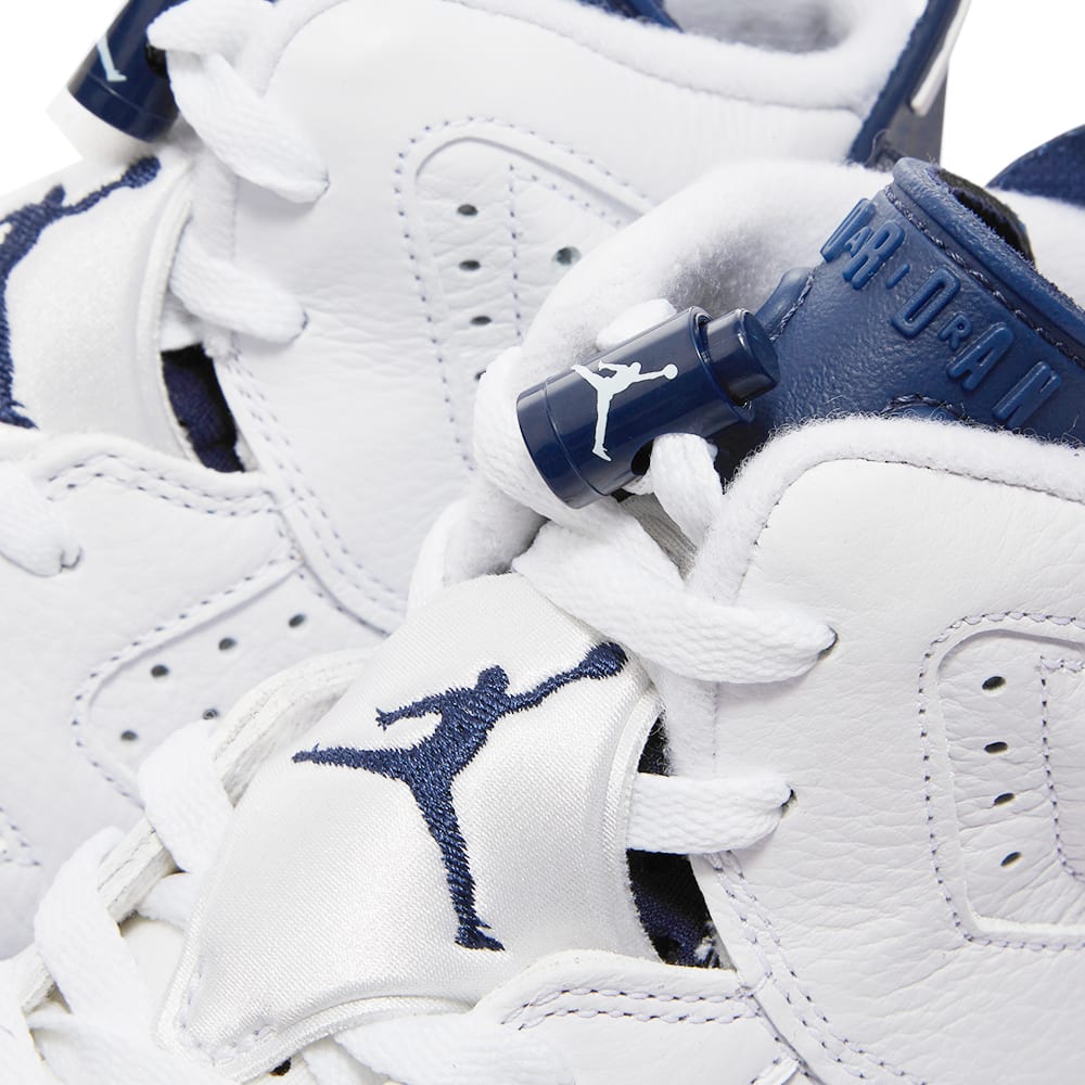 Air Jordan 6 Retro GS White & Midnight Navy | END. (US)