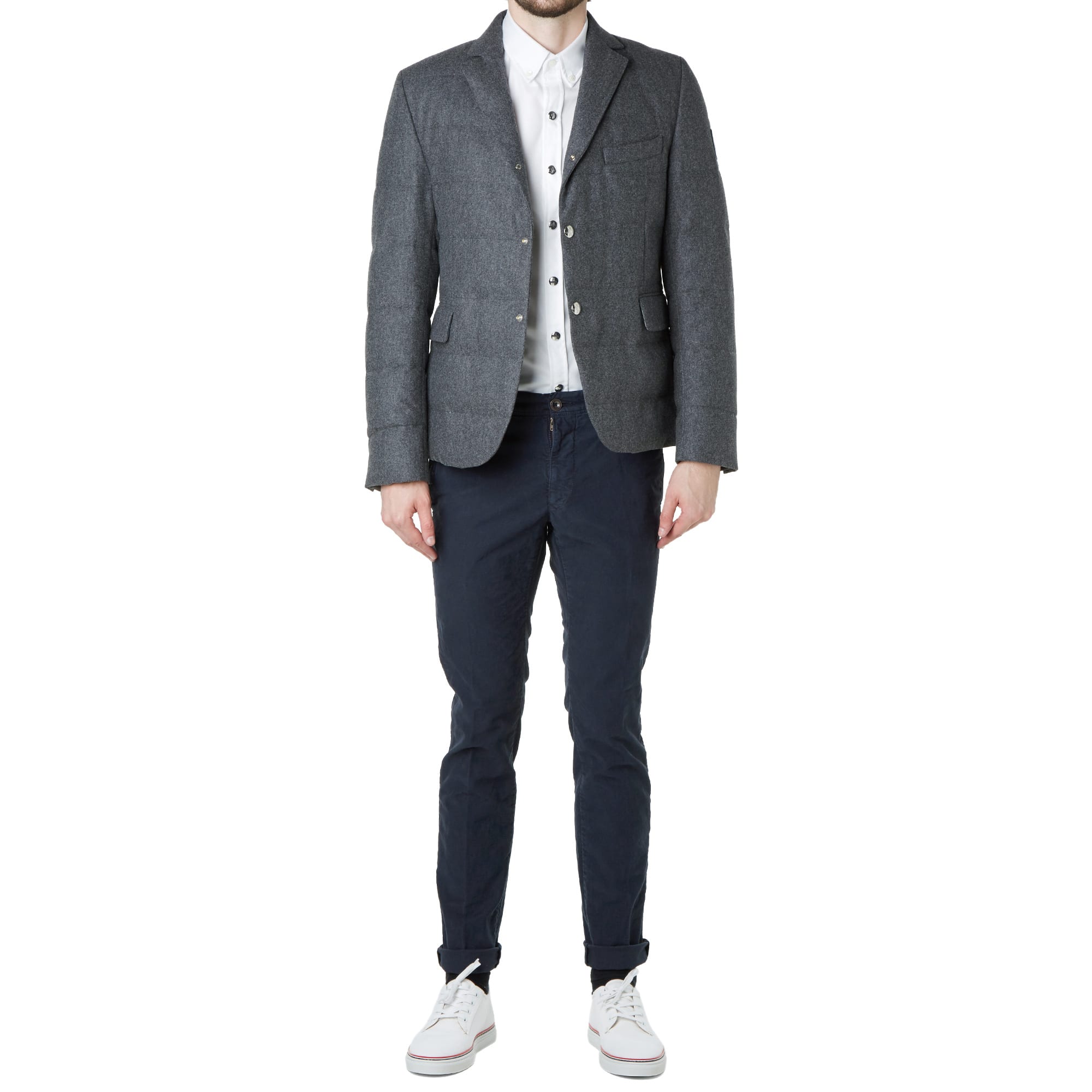Moncler gamme bleu down blazer clearance