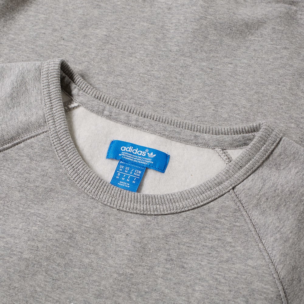 adidas originals new neutrals logo sweatshirt in beige