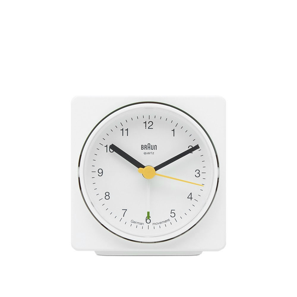 Braun Switch Clock White END.