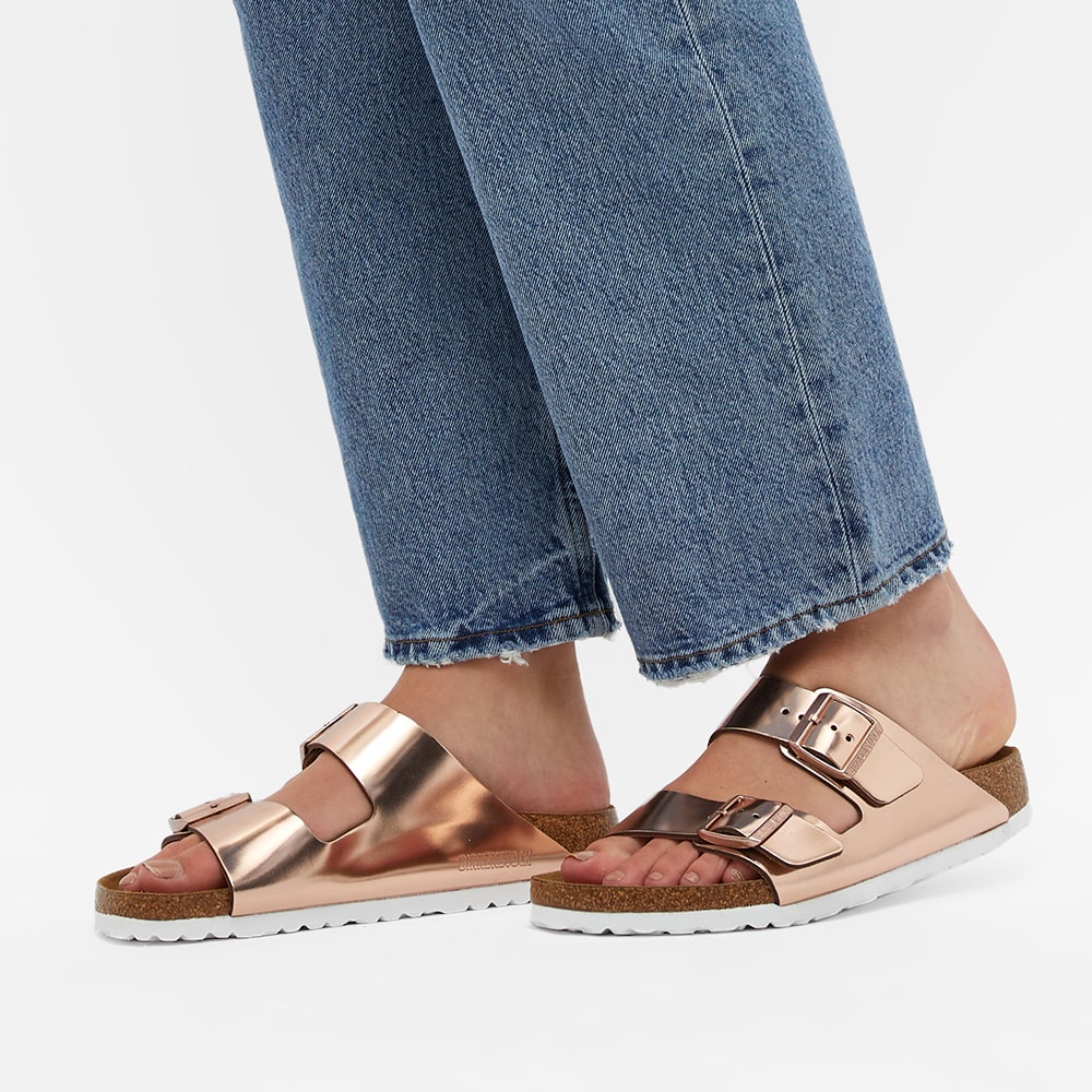 birkenstock metallic copper