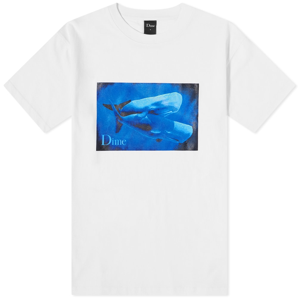 夏におススメ 関送込 Dime ♦ DIME HUG クジラ Tシャツ Dime Hug T-Shirt White | END. (AR)
