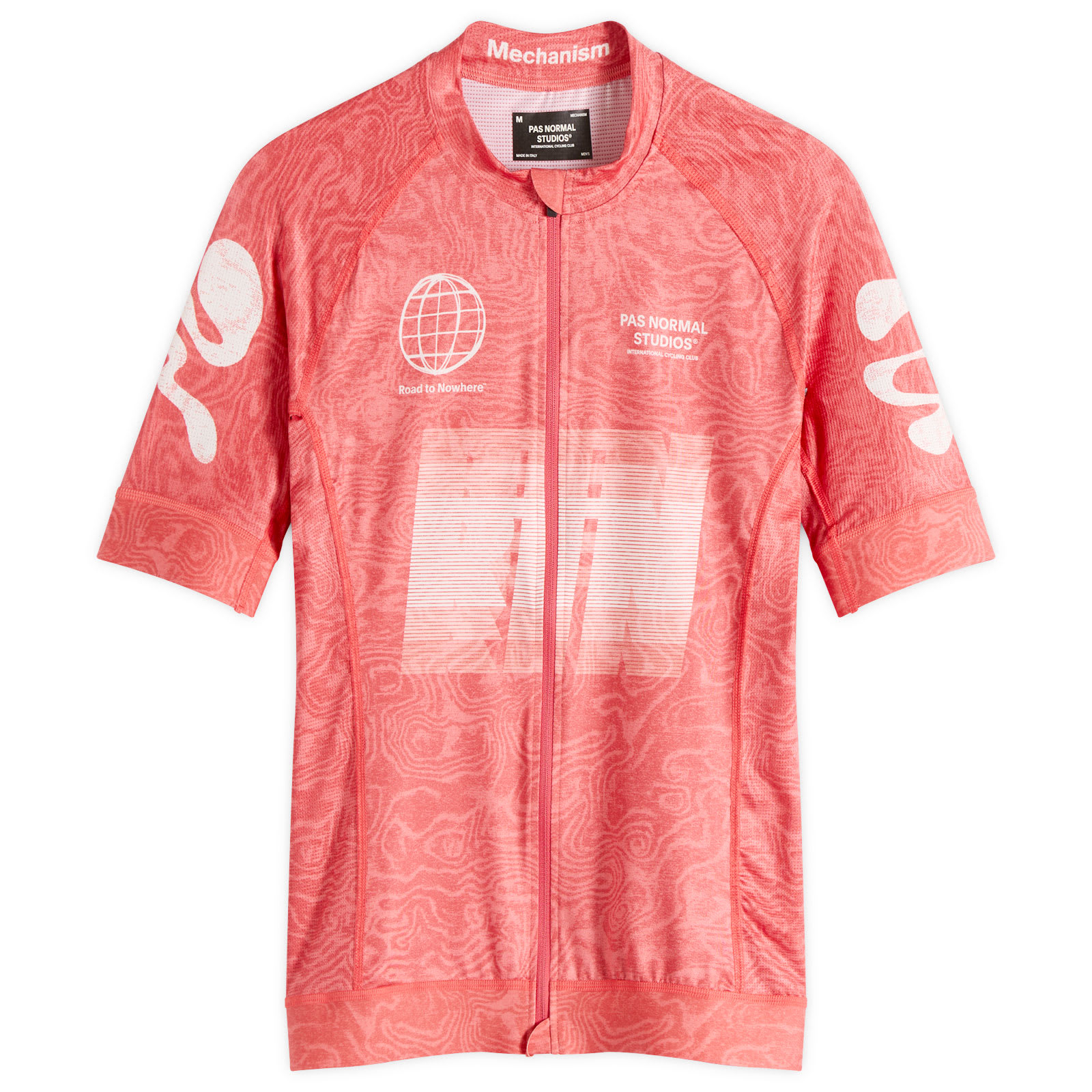 Pas Normal Studios Men’s Mechanism RTN Logo Jersey Aop Rtn Classic Red