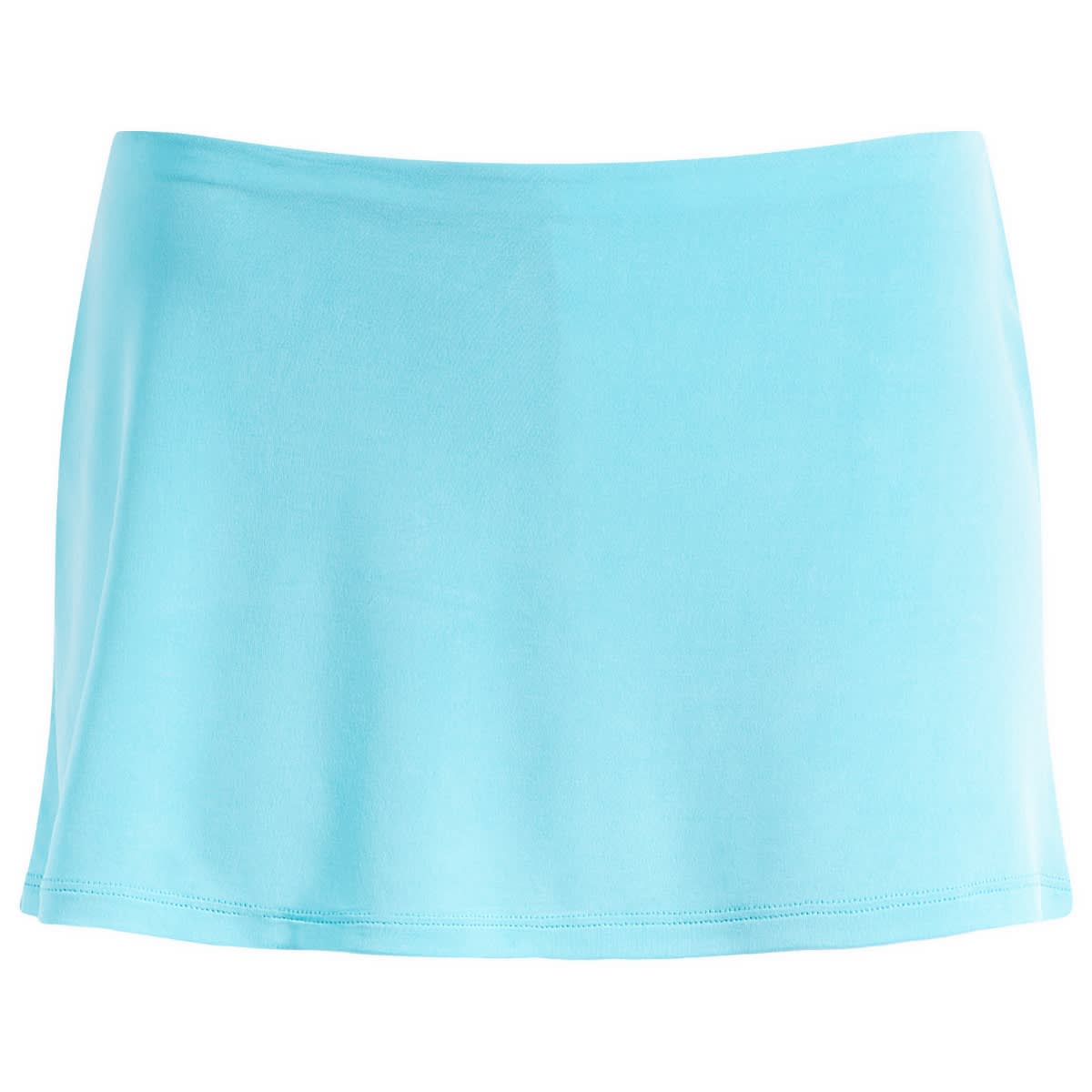 Peachy Den Women's Kylie Mini Skort in Aqua, Size Medium 