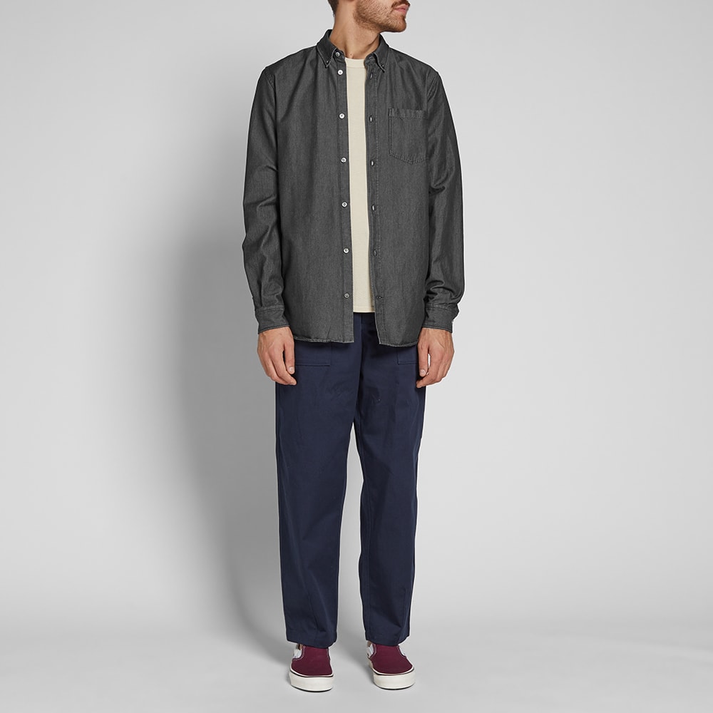 Norse Projects Anton Denim Shirt Black | END.