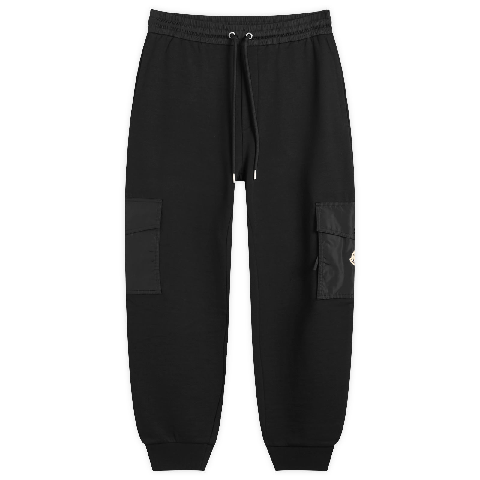 Moncler Men's Black Patch Sweatpant