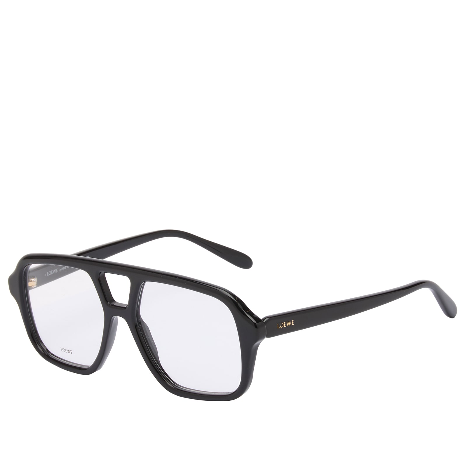 Loewe Eyewear Slim Pilot Optical Glasses Black | END. (AR) Loewe Eyewear Slim Pilot Optical Glasses Black | END. (AR)