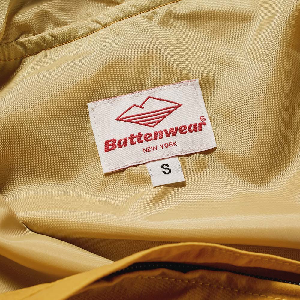 Battenwear scout anorak mustard top