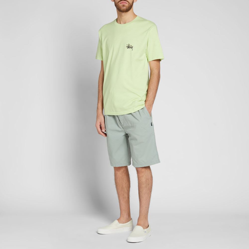 Stussy Basic Stussy Tee Pale Green | END. (US)