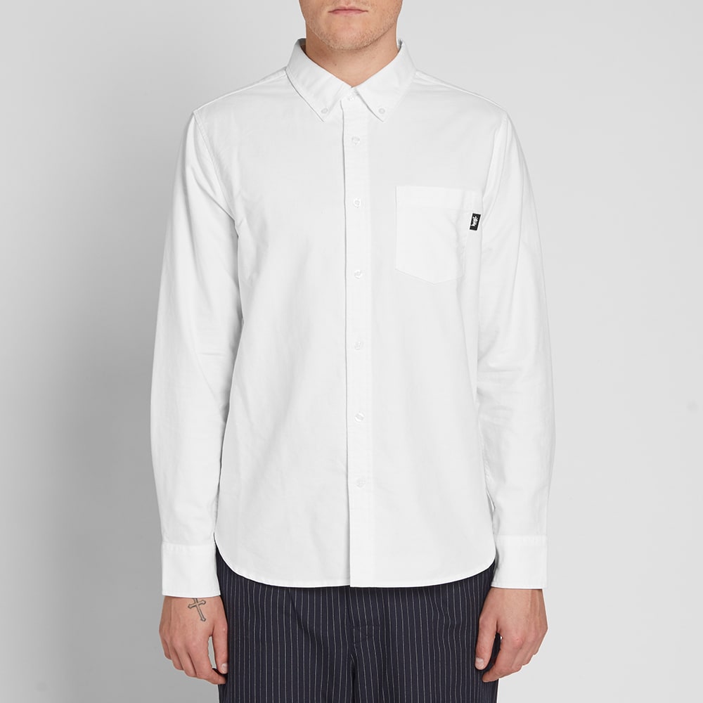 Stussy Frank Oxford Shirt White | END.