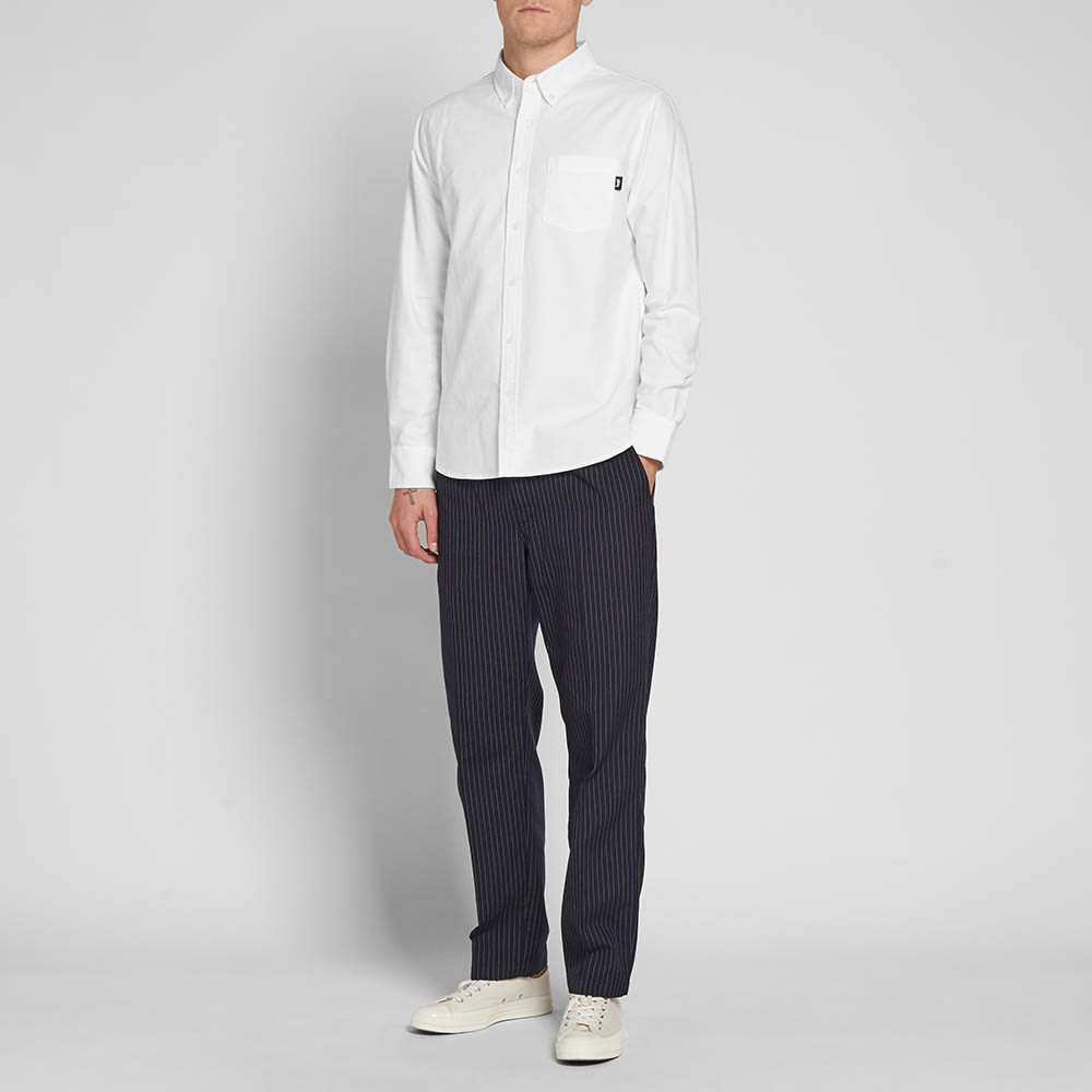 Stussy Frank Oxford Shirt White | END.