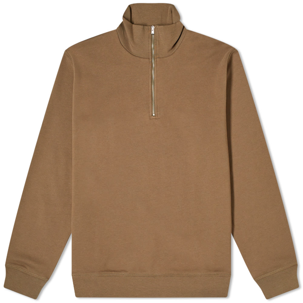norse projects zip shirt