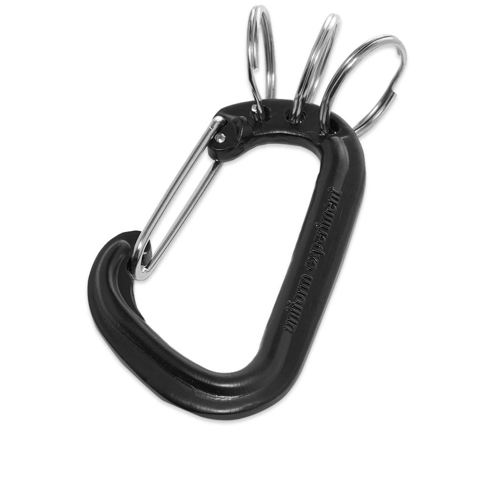 Uniform Experiment Aluminium Carabiner Black END.