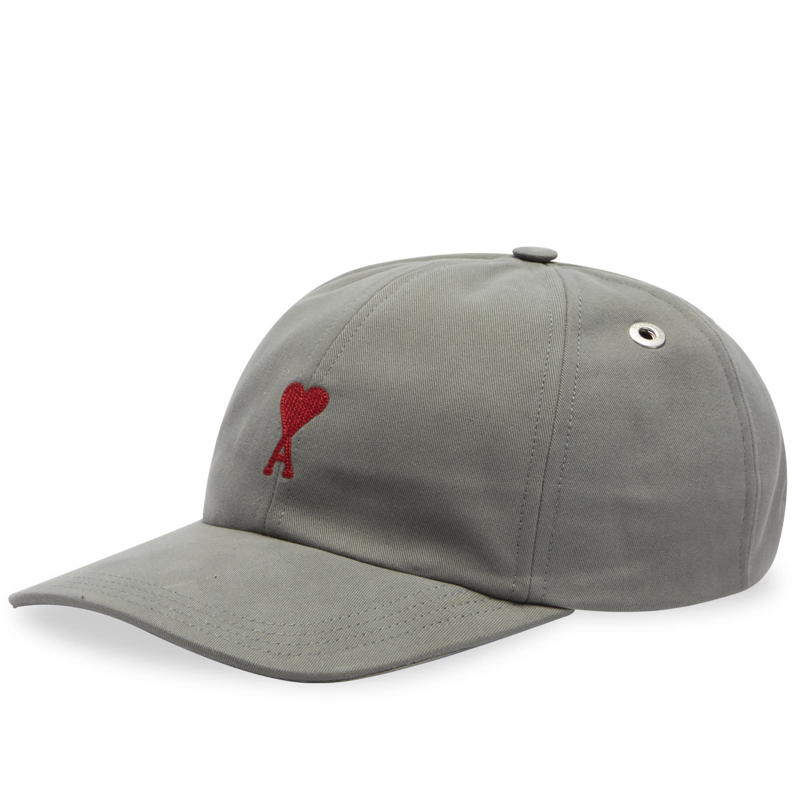 AMI Paris Small A Canvas Cap Mineral Grey | END. (HK)