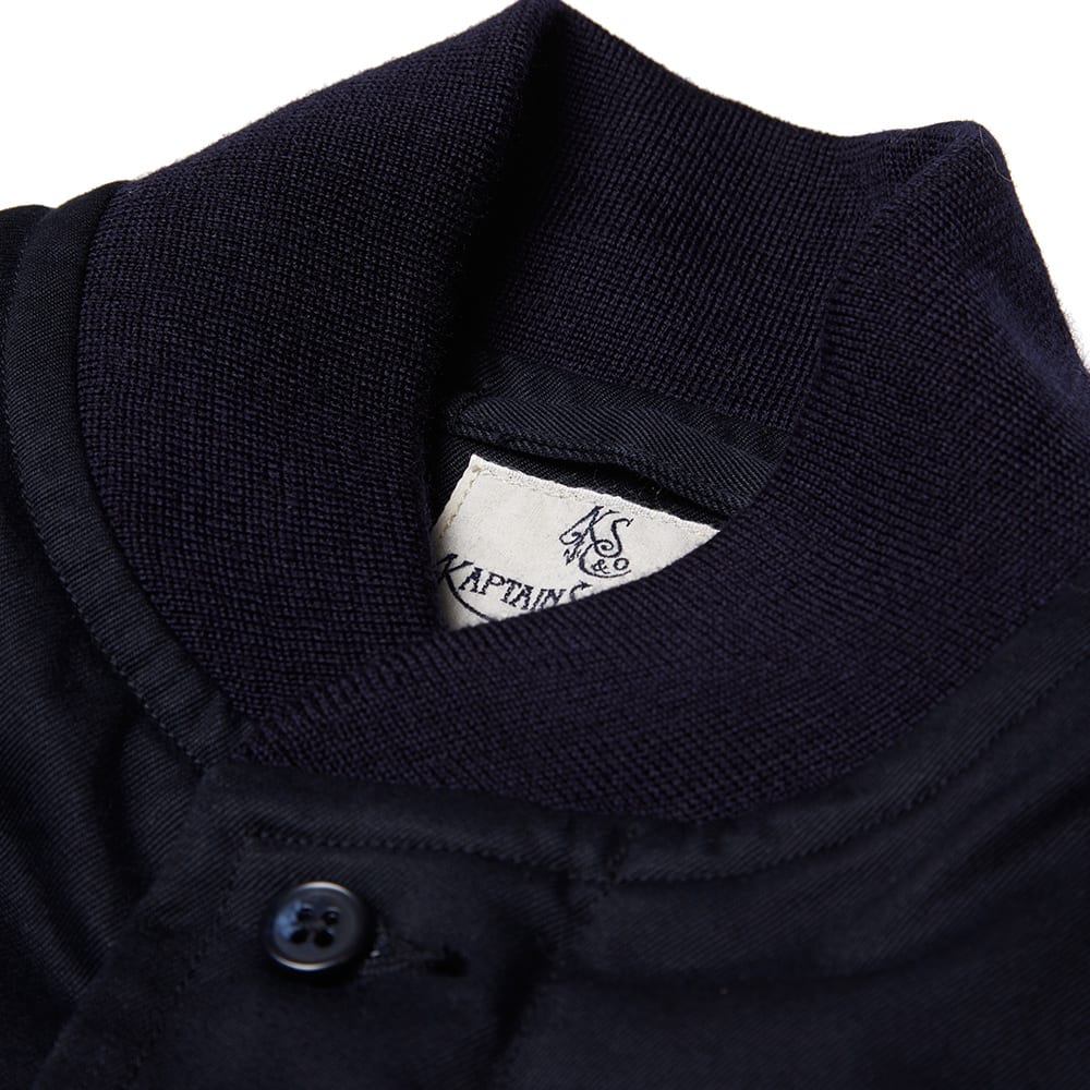KAPTAIN SUNSHINE VARSITY JACKET 紺 38 スタジャン おしゃれ メンズ