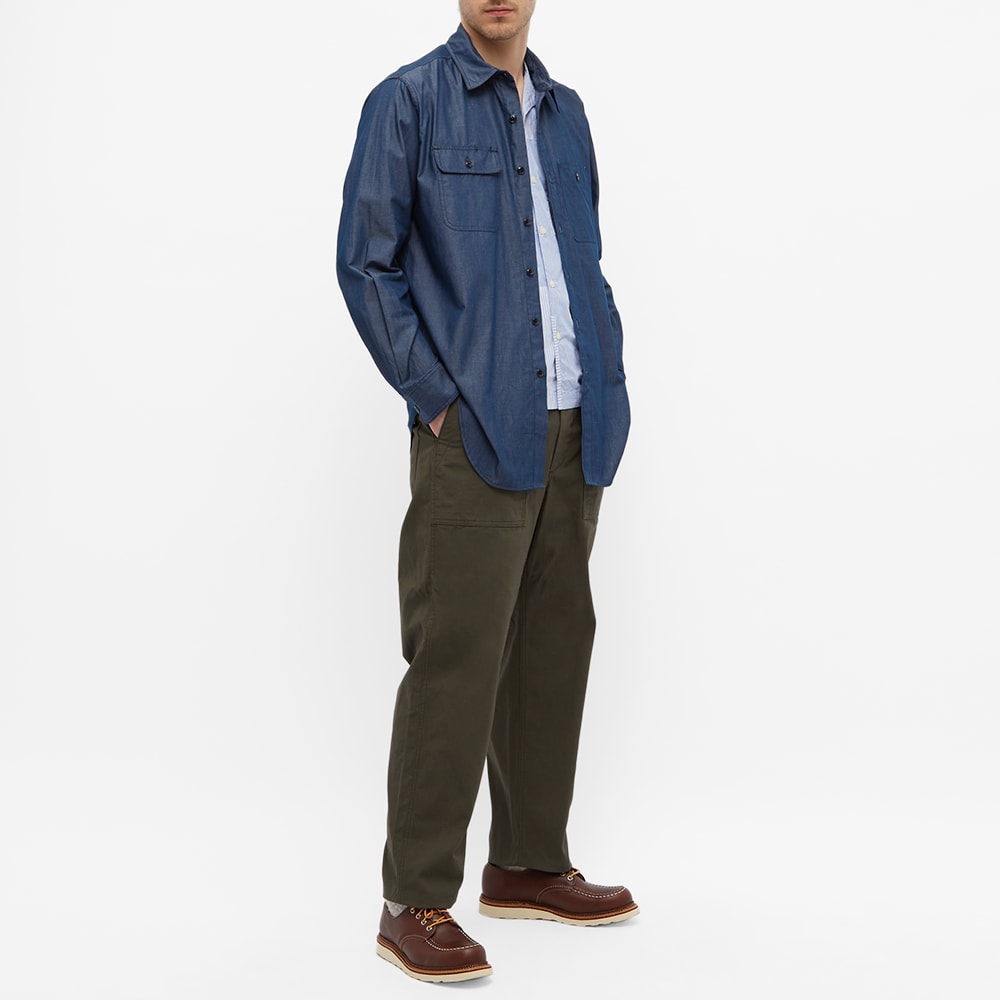 Engineered Garments Workaday Denim Utility Shirt Engineered Garments Workaday Denim Utility Shirt