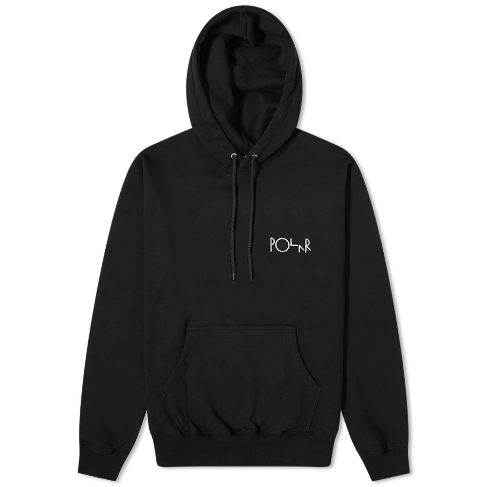 Designed to see you through the cooler months in skate-ready style, Polar Skate Co.’s classic hoody is crafted from pure cotton and comes lined with fleece for an extra warming wear. Detailed with a seasonal ‘garden’ graphic at the back, it falls into the brand’s extensive range of creative staple pieces.   100% Cotton Fleeceback Jersey Drawstring Hood Printed Branding Pouch Pocket Ribbed Trims Made in Portugal