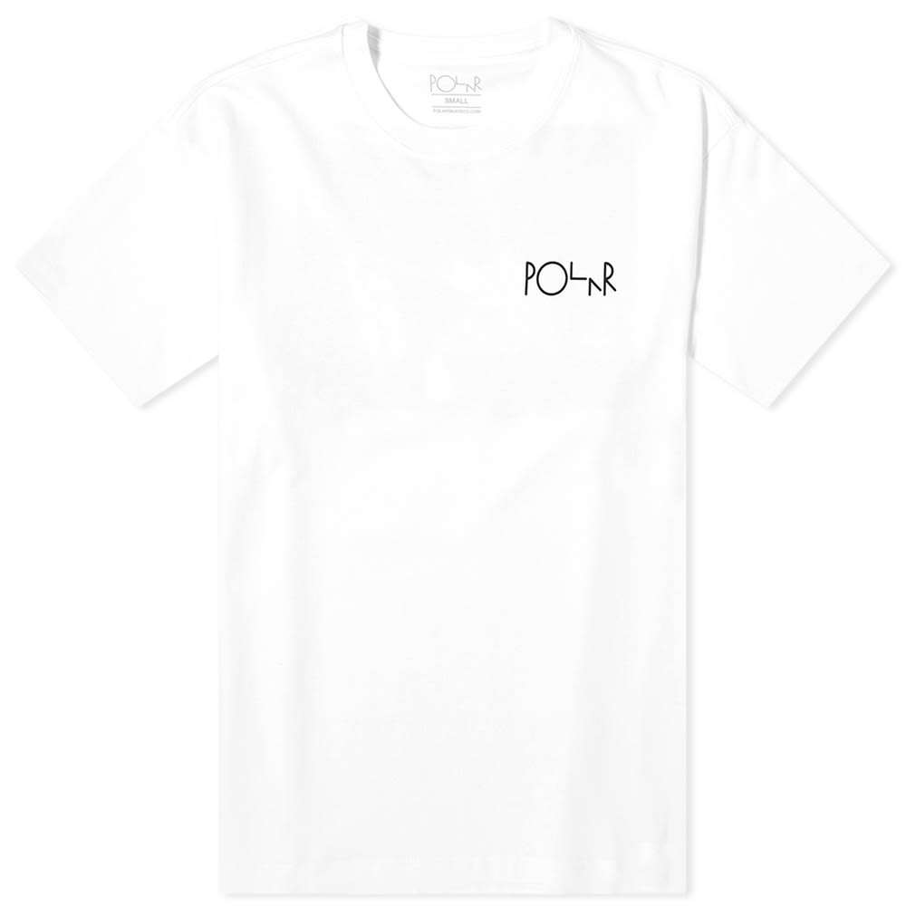 Creating skateboarding apparel with an artistic twist, Polar Skate Co. invite Tynan Kerr back for the season to deliver ‘The Artist’ tee. Cut from a soft cotton jersey, one of Kerr’s colourful prints is boldly embellished across the chest, reflecting the artist’s own personal style. 

100% Cotton
Ribbed Crewneck
Printed Branding
Made in Portugal