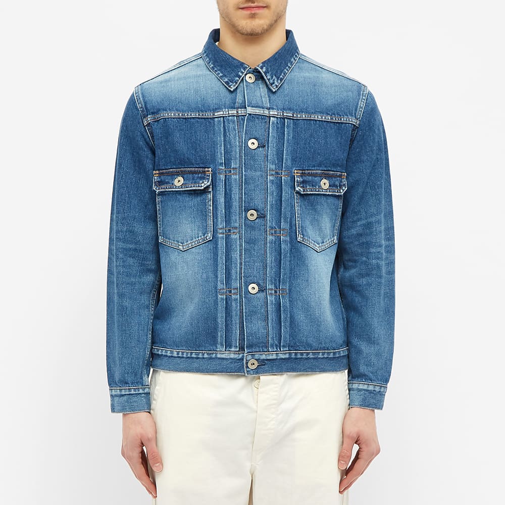 Vanquish Denim Jacket Light Indigo Blue | END. (AU)