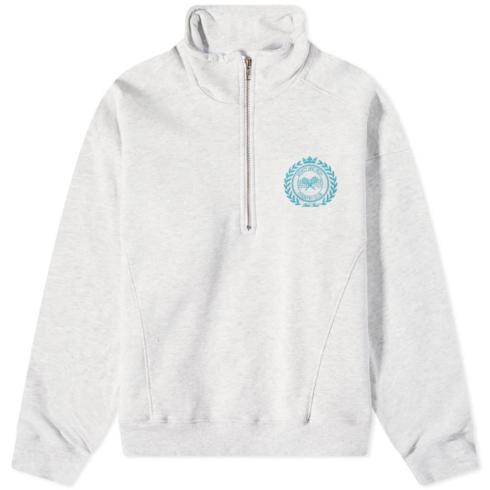 スウェット・トレーナー Sporty & Rich 94 Country Club Half Zip Sweatshirt QZ881CH 20032051_45129341_1000.jpg