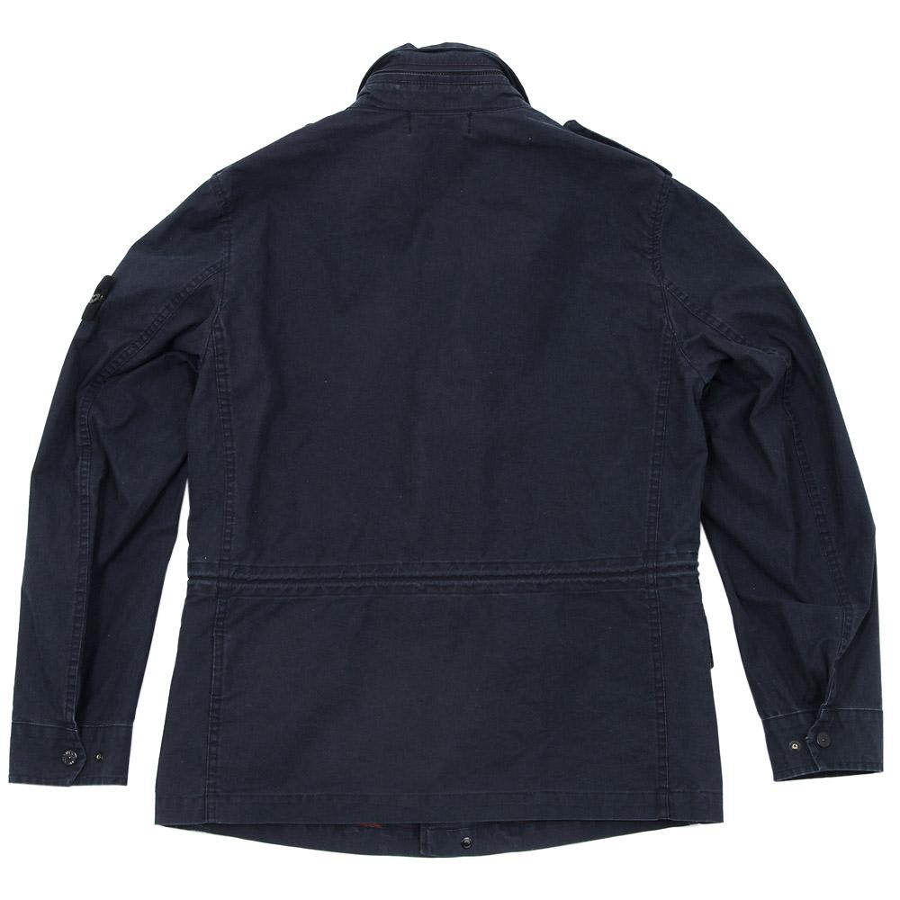 Stone Island Tela Stella Field Jacket Blue | END.