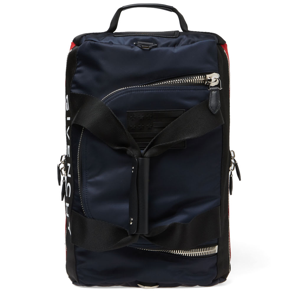 Givenchy Bicolour Logo Backpack Blue & Red END.
