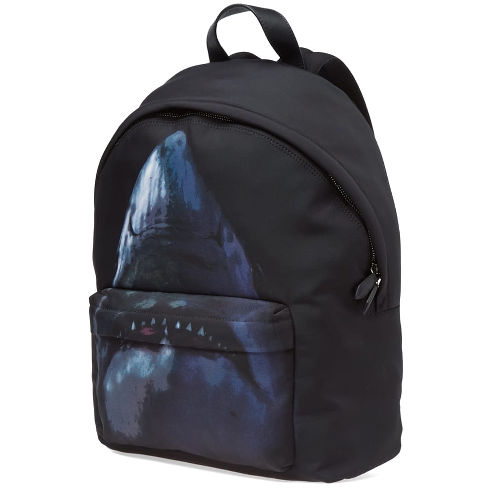 Givenchy Shark Print Cordura Backpack Black Multi END. (US)