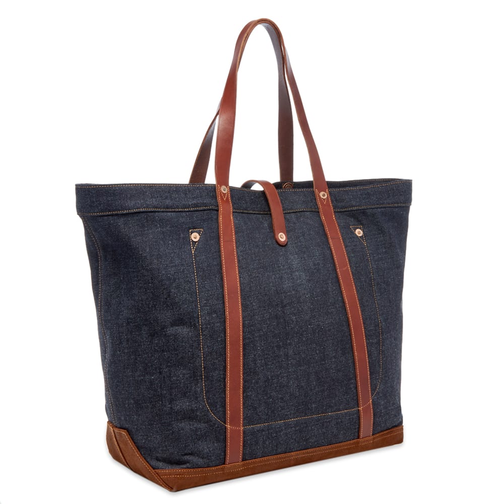 RRL Howard Tote Bag Indigo END. (DK)