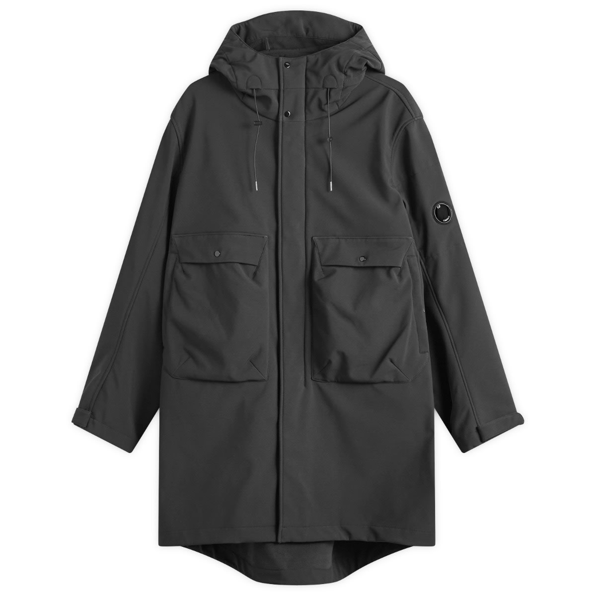 C.P. Company Shell-R Hooded Parka Black | END. (GB)