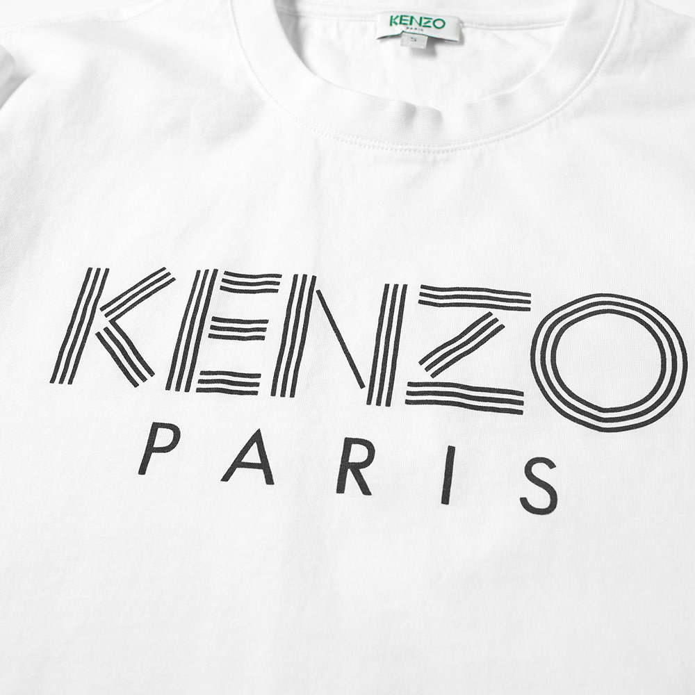 Kenzo Paris Logo Tee White END. (US)