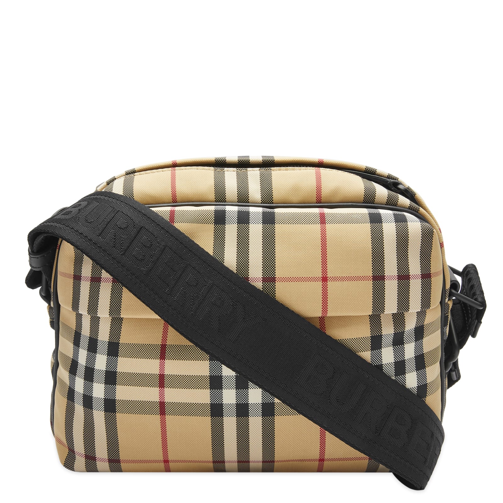 関税込【BURBERRY】Paddy チェック メッセンジャーバッグ Beige Burberry Paddy Check Shoulder Bag Archive Beige | END. (US)
