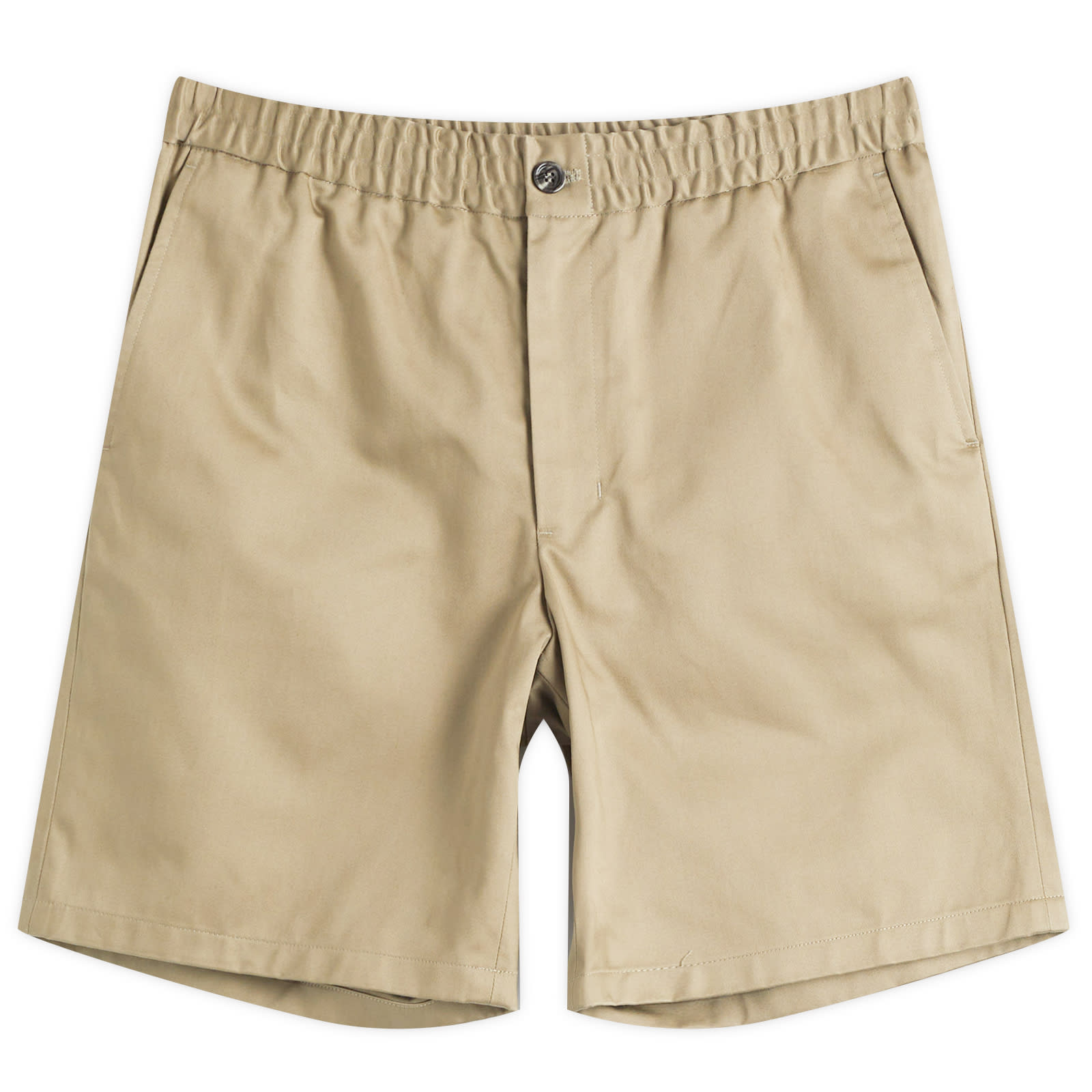 AMI Paris Elasticated Waist Cotton Shorts Laurel | END. (AR)