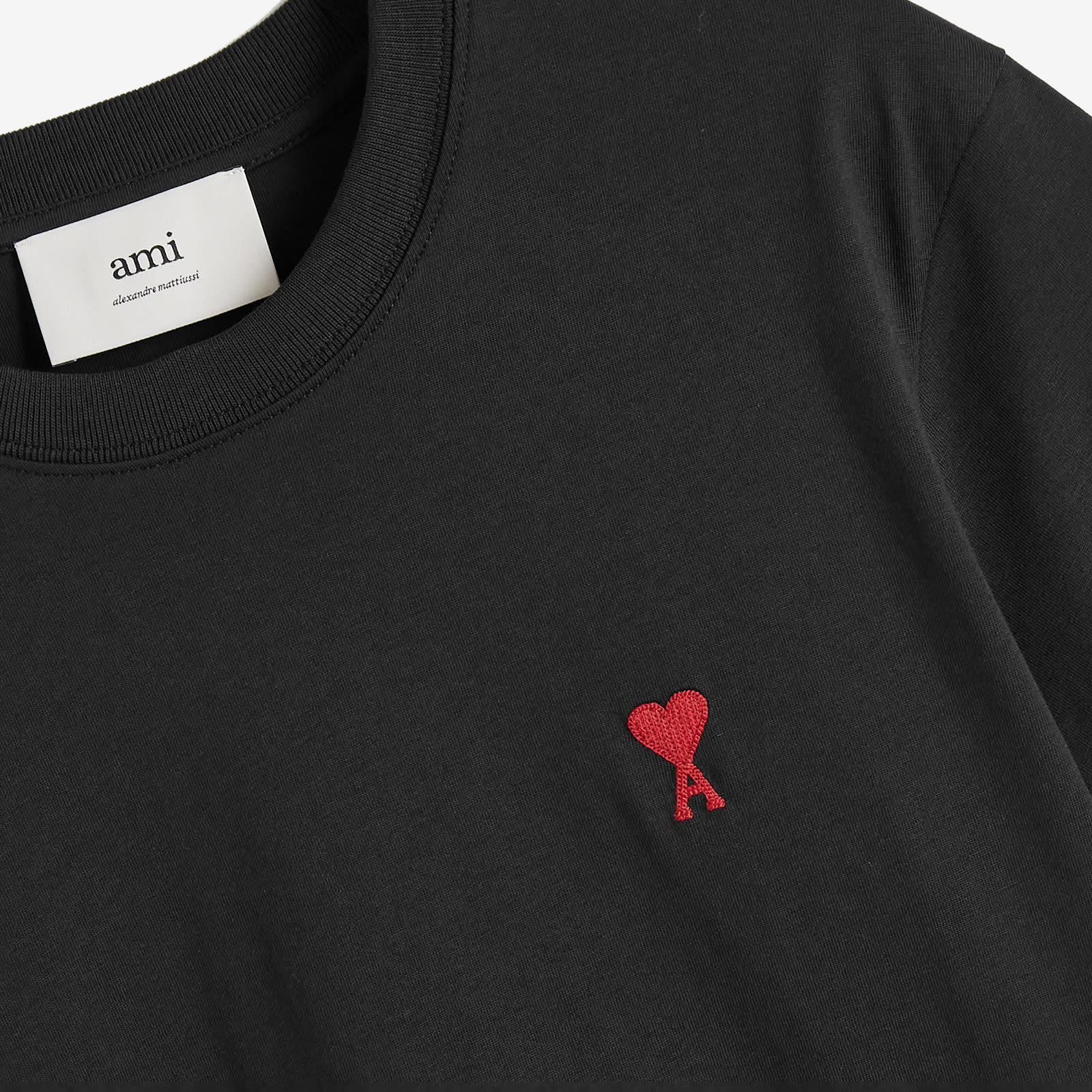 Tシャツ・カットソー AMI Paris Small Red ADC Classic T-Shirt Oversize Ami De Coeur T-shirt Red | The Webster