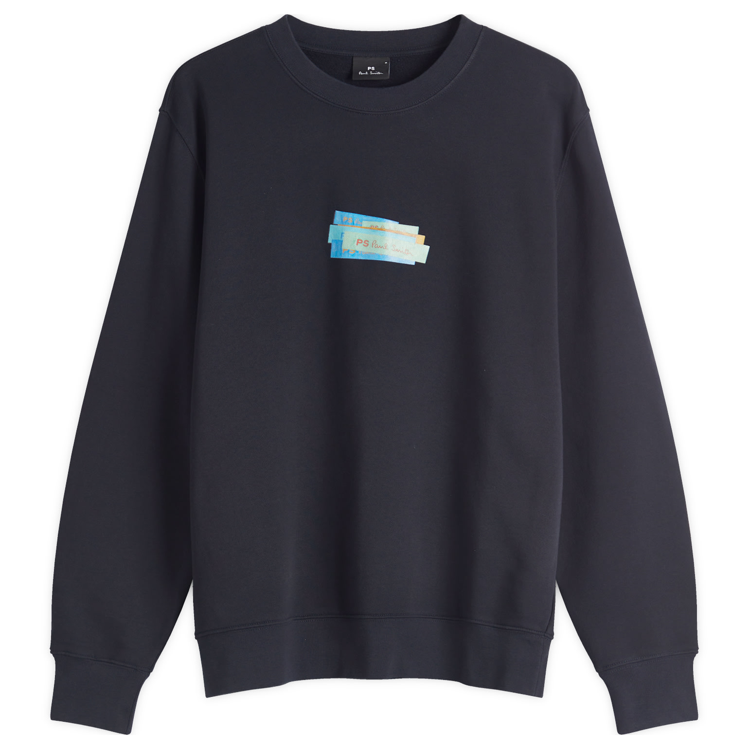 ★Paul Smith★PS Label Print Sweatshirtt 関税込 PS Paul Smith Men's Ps Crew Neck Sweater, Multicolor at