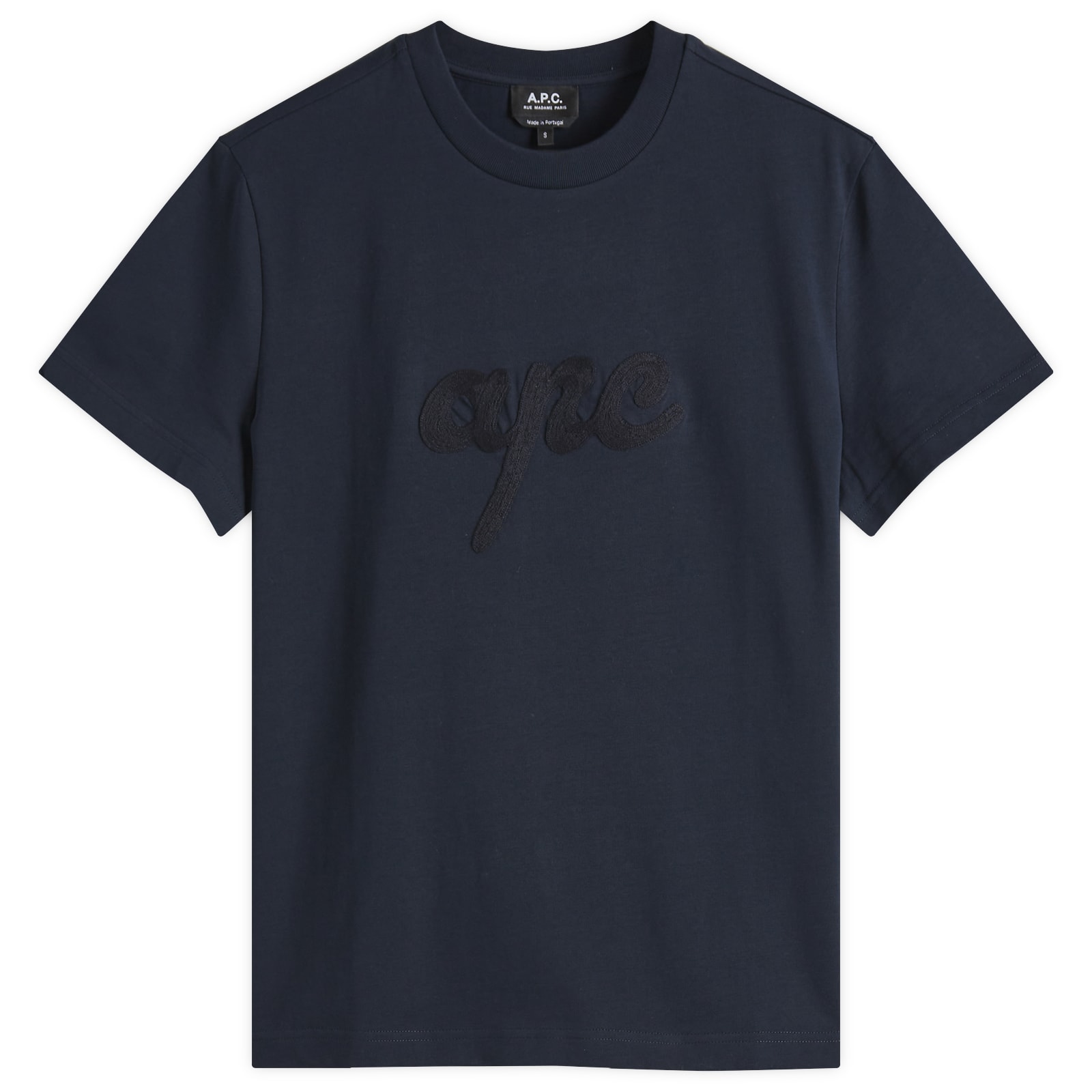 A.P.C. Lenny Logo T-Shirt Dark Navy | END. (US)