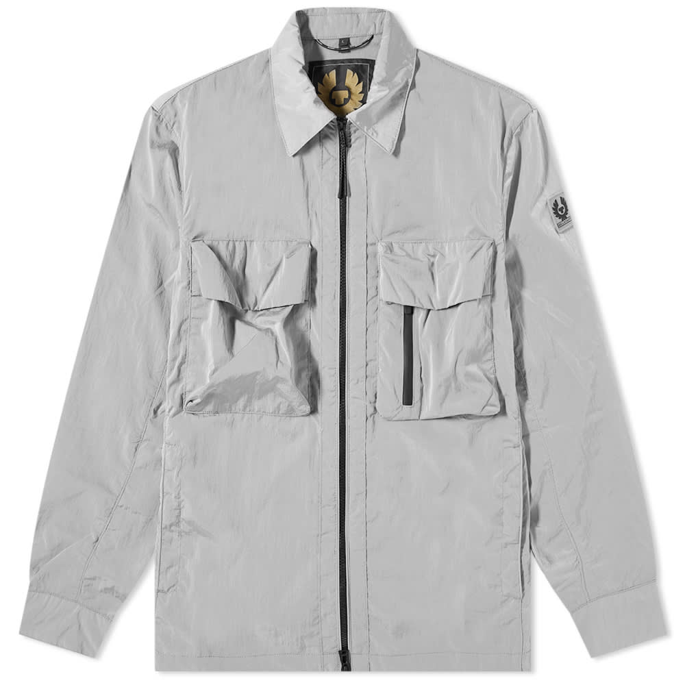 Belstaff rift overshirt old silver end ar 