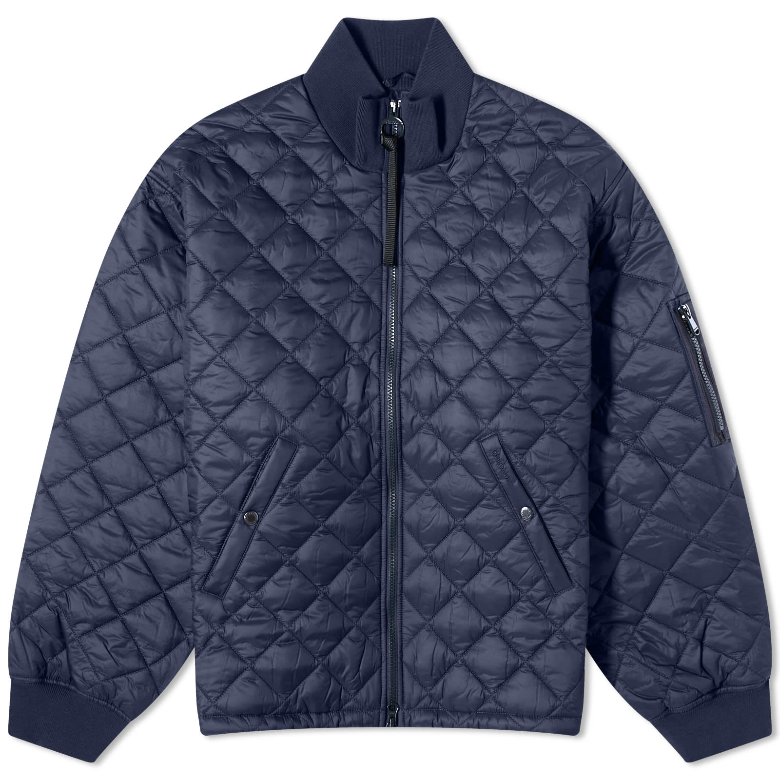 Barbour Heritage + Flyer Field Quilt Jacket Navy | END. (AR)
