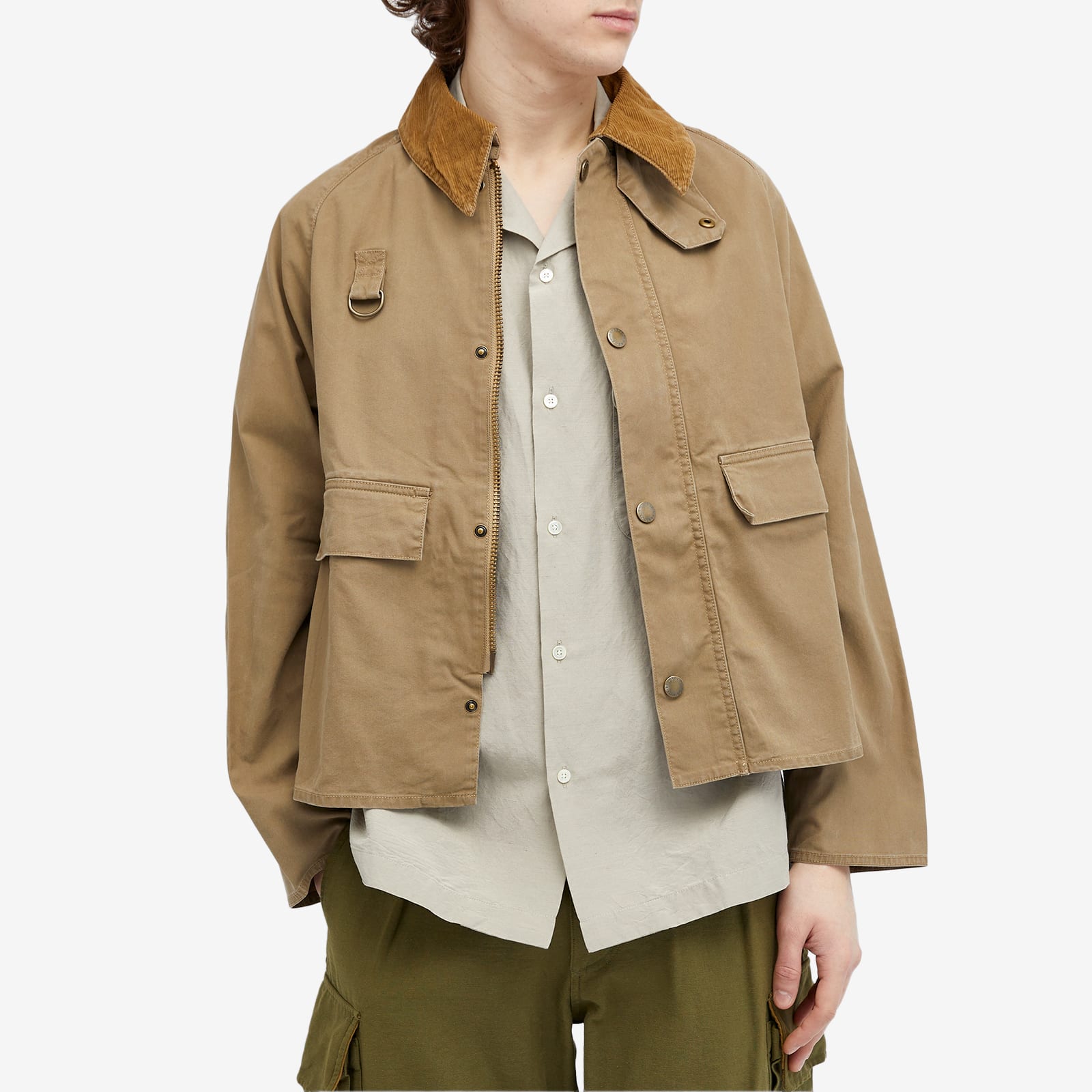 Barbour Men's SL Spey Casual Jacket Tan | MCA0967TA51