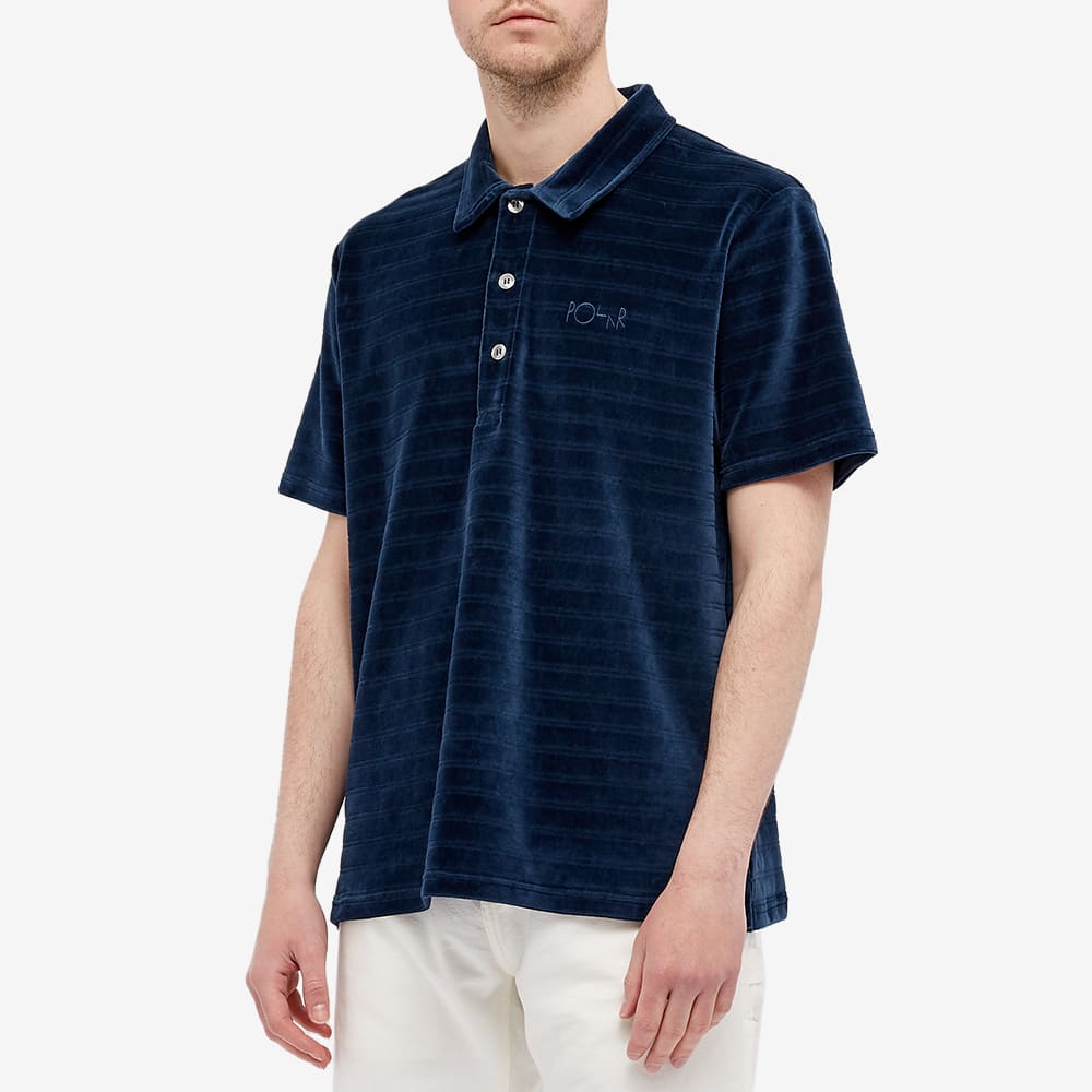 polar velour polo