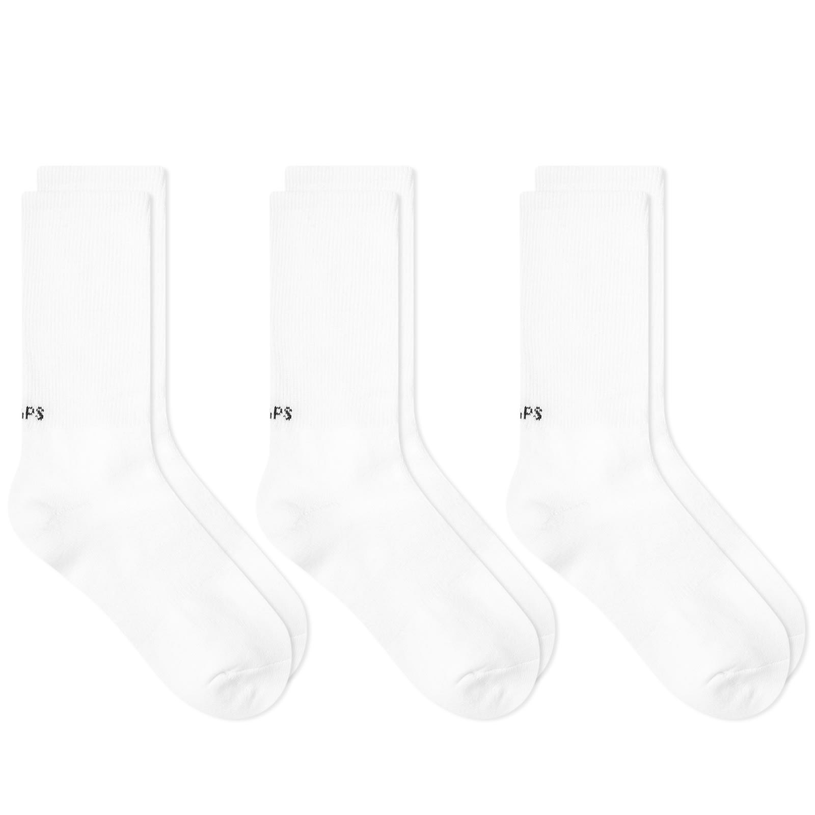 WTAPS Skivvies 05 3-Pack Sock White | END. (JP)